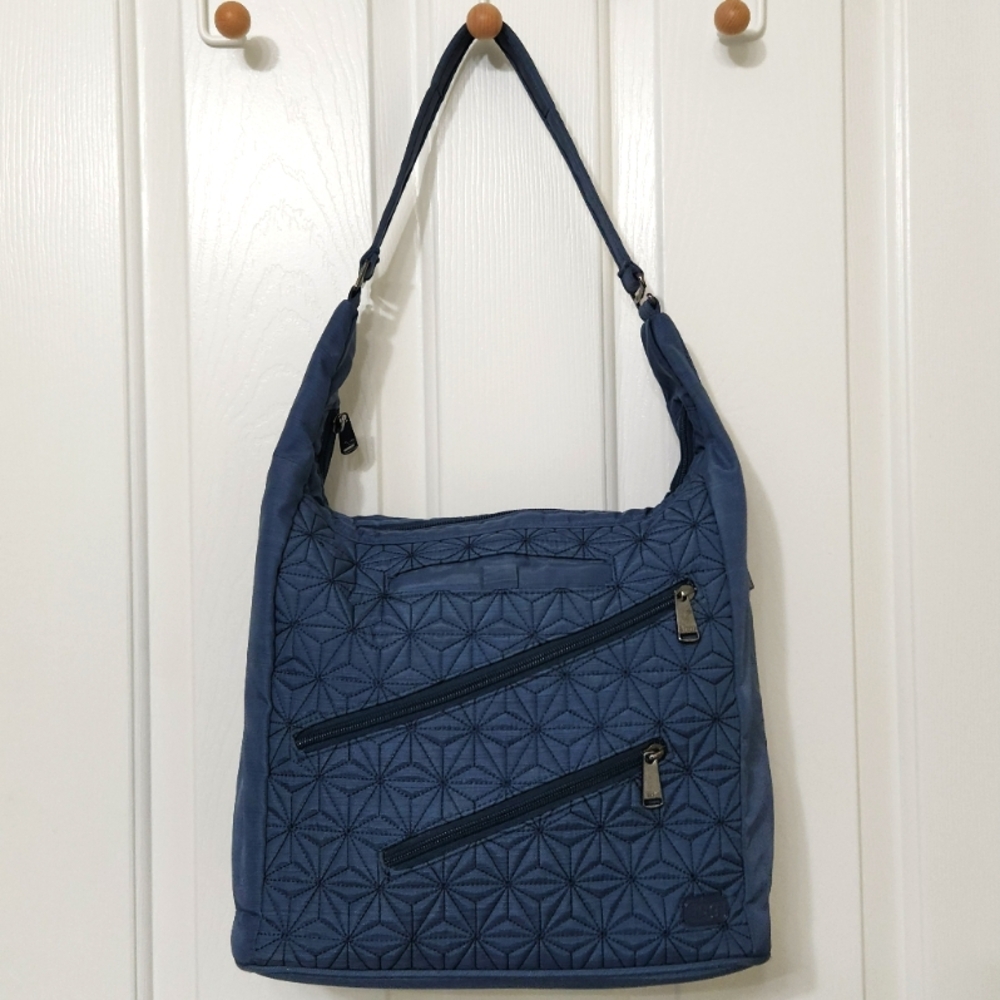 Lug Jamboree Convertible Shoulder/Crossbody Bag in Brushed Blue